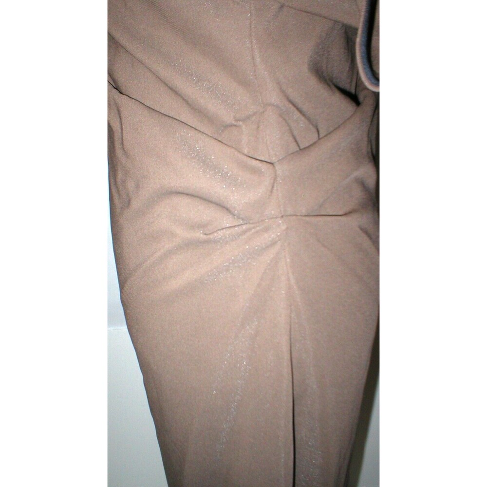 New Womens 4 6 NWT Balenciaga Paris Dress Designer 40 Italy Black Brown Silk Wor - Picture 12 of 12